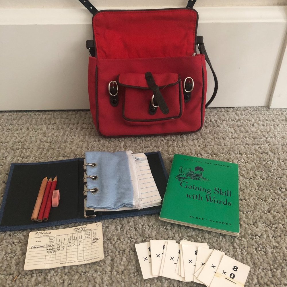 Pleasant Company (The American Girl Collection) - Vintage Molly's School Bag